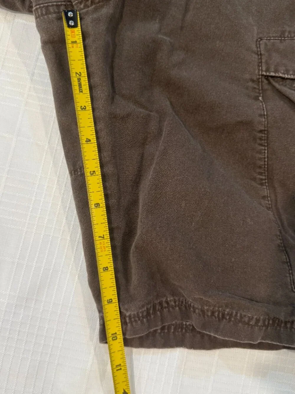 Volcom Stone Scout Y2K Retro Men’s Cargo Shorts Brown Size 34